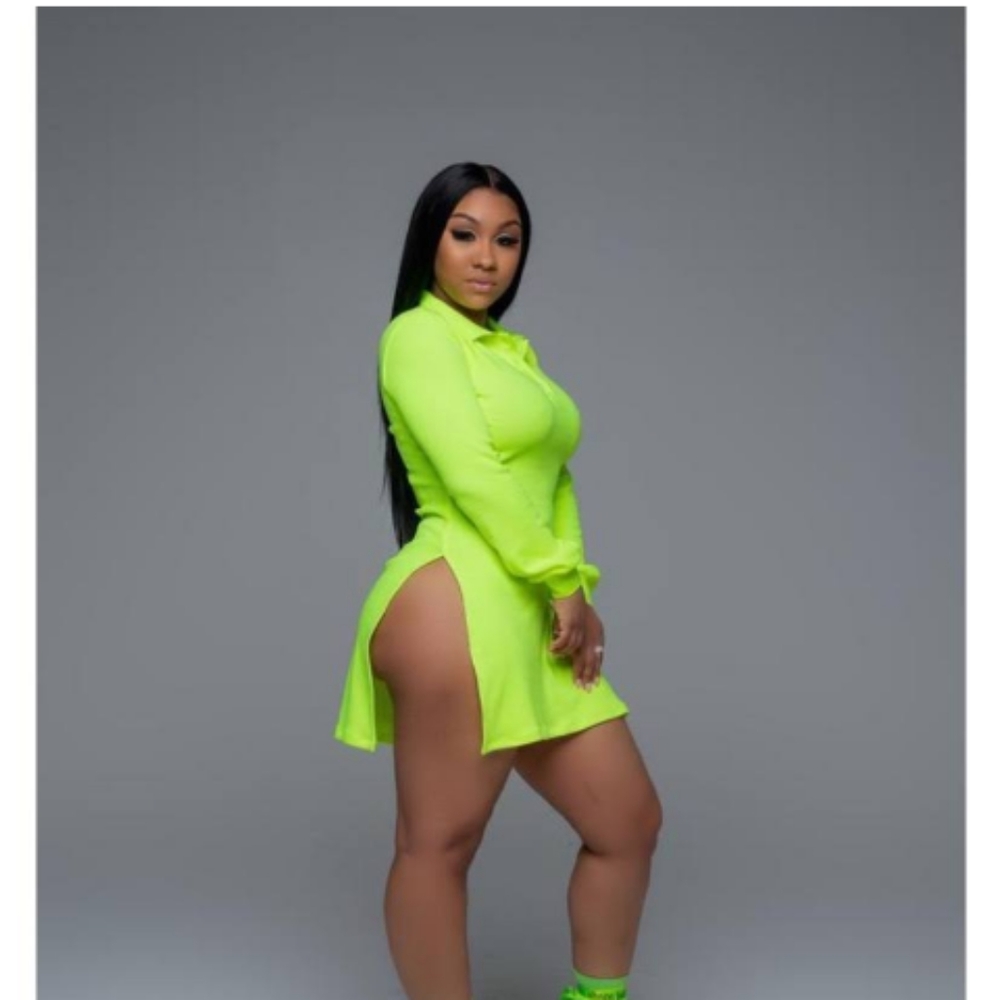 Shane justin split dress